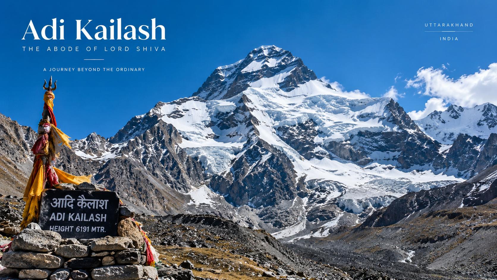 Adi Kailash travel destination